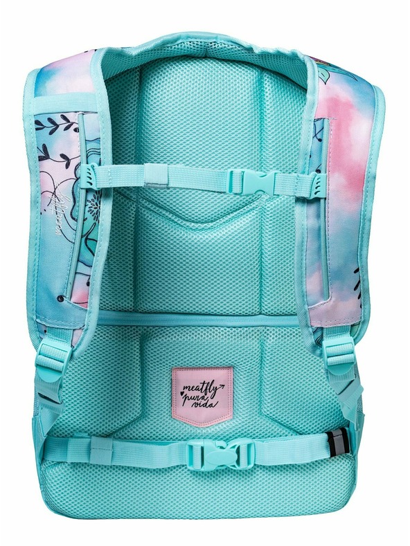Meatfly Meatfly batoh Exile Mint Flowers 24 L