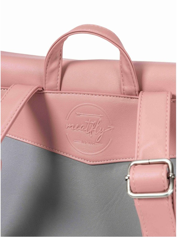 Meatfly Meatfly batoh Triumph Dusty Rose / Light Grey | Šedá | Objem 16 L