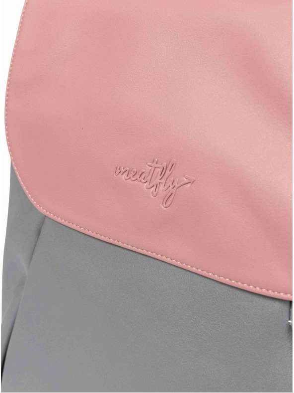 Meatfly Meatfly batoh Triumph Dusty Rose / Light Grey | Šedá | Objem 16 L