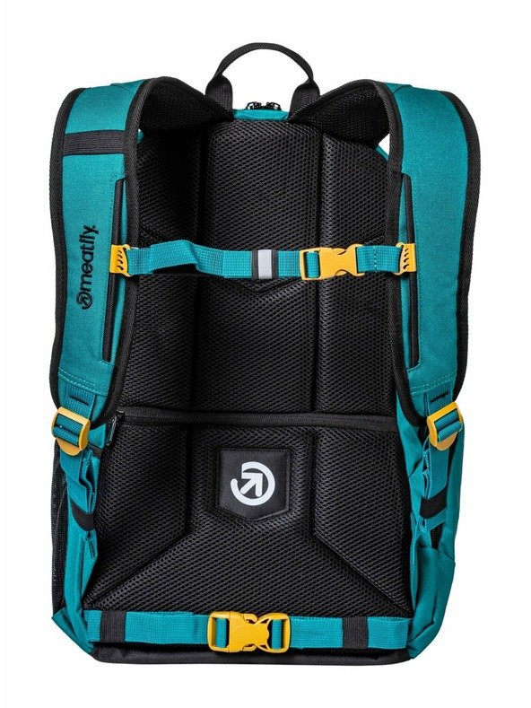 Meatfly Meatfly batoh Basejumper Dark Jade/Black 22 L