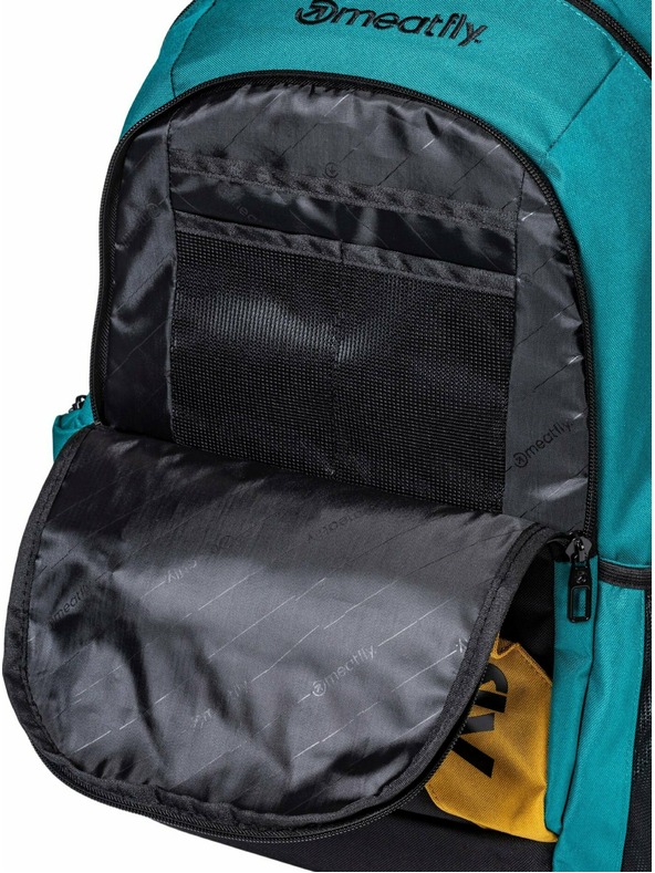Meatfly Meatfly batoh Basejumper Dark Jade/Black 22 L