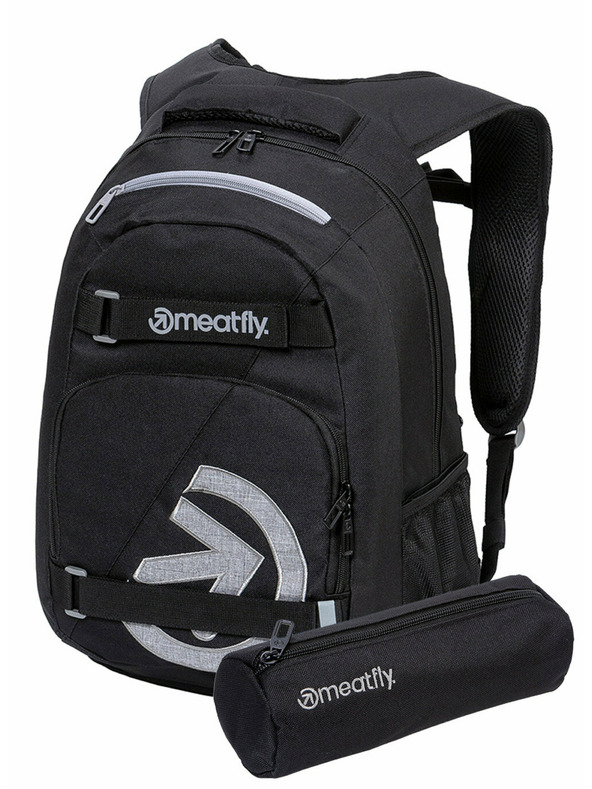 Meatfly Meatfly batoh Exile Black 24 L + PENÁL ZDARMA | Černá | Objem 24 L