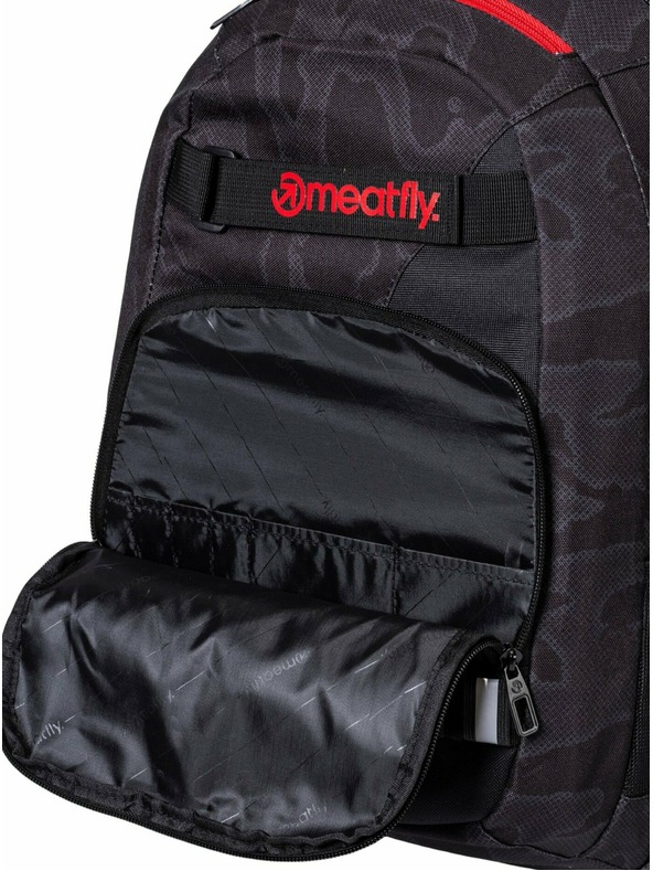 Meatfly Meatfly batoh Exile Morph Black 24 L | Černá | Objem 24 L