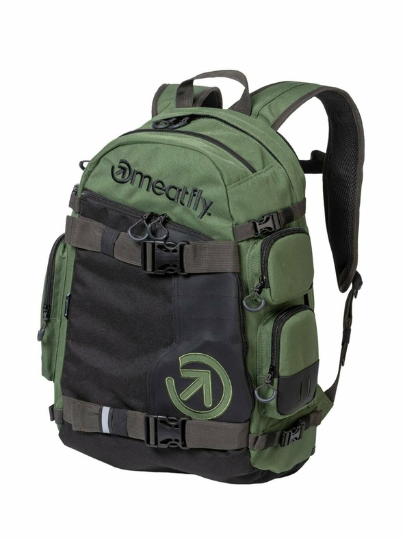 Meatfly Meatfly batoh Wanderer Dark Olive / Black 28 L