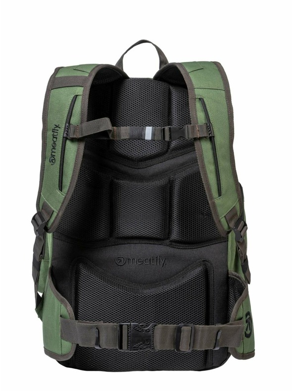 Meatfly Meatfly batoh Wanderer Dark Olive / Black 28 L