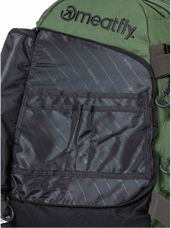 Meatfly Meatfly batoh Wanderer Dark Olive / Black 28 L