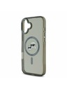 Karl Lagerfeld Karl Lagerfeld IML K&CH Heads Metal Frame MagSafe Zadní Kryt pro iPhone 16 Black
