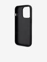 Karl Lagerfeld PU Saffiano Karl and Choupette NFT Zadní Kryt pro iPhone 14 Pro Max Black Karl Lagerfeld