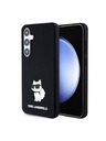 Karl Lagerfeld Karl Lagerfeld Liquid Silicone Choupette NFT Zadní Kryt pro Samsung Galaxy S24+ Black