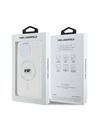 Karl Lagerfeld Karl Lagerfeld IML Karl Head Metal Frame MagSafe Zadní Kryt pro iPhone 16 Pro Transparent