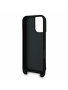 Karl Lagerfeld Karl Lagerfeld Saffiano Crossbody Popruh Karl and Choupette Kryt pro iPhone 16 Black