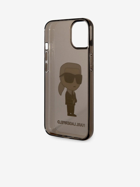 Karl Lagerfeld Karl Lagerfeld IML Ikonik NFT Zadní Kryt pro iPhone 14 Plus Black
