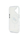 Karl Lagerfeld Karl Lagerfeld IML K&CH Heads Metal Frame MagSafe Zadní Kryt pro iPhone 16 Transparent