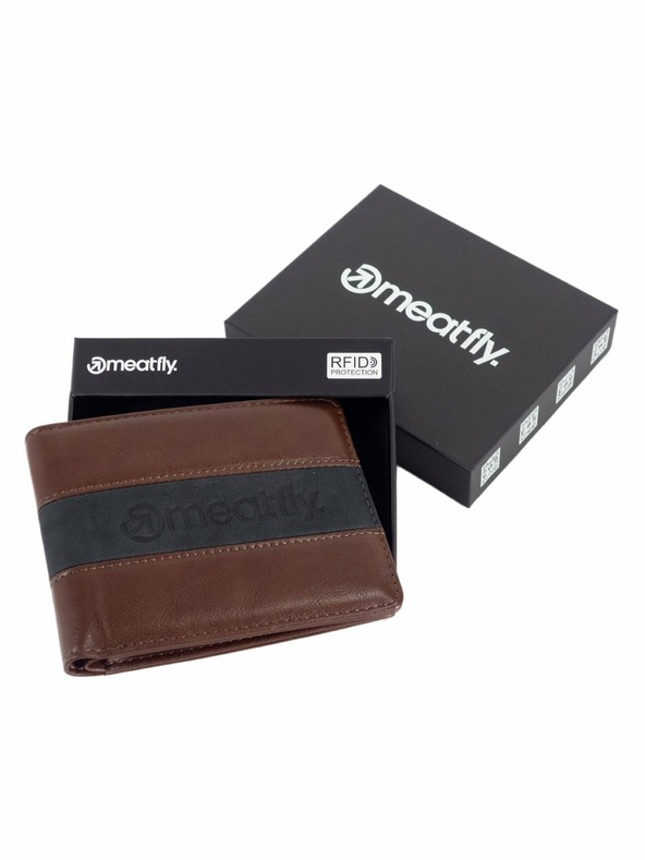 Meatfly Meatfly peněženka Lerick Brown | Hnědá | Velikost