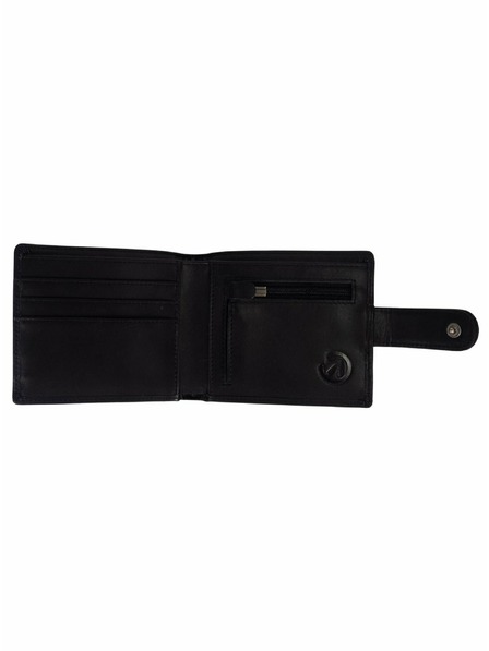 Meatfly Meatfly kožená peněženka Nathan Premium Black | Černá | Velikost