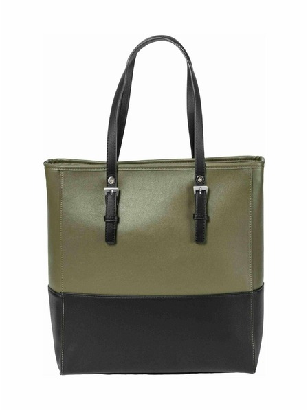 Meatfly Meatfly kabelka Slima Olive | Zelená | Objem 12 L