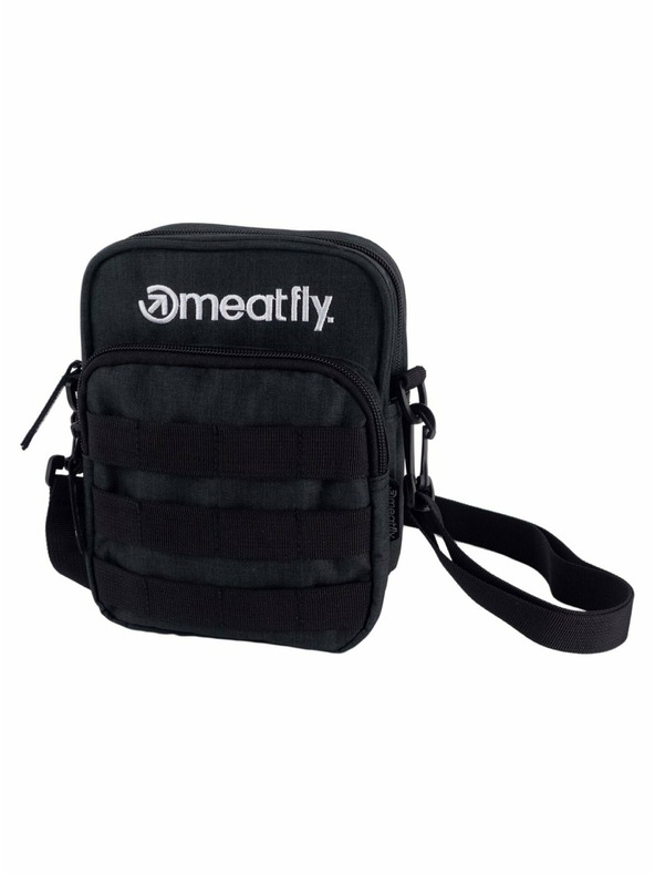 Meatfly Meatfly pánská kabelka Hardy Charcoal | Šedá | Objem 1,5 L
