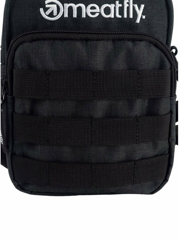 Meatfly Meatfly pánská kabelka Hardy Charcoal | Šedá | Objem 1,5 L