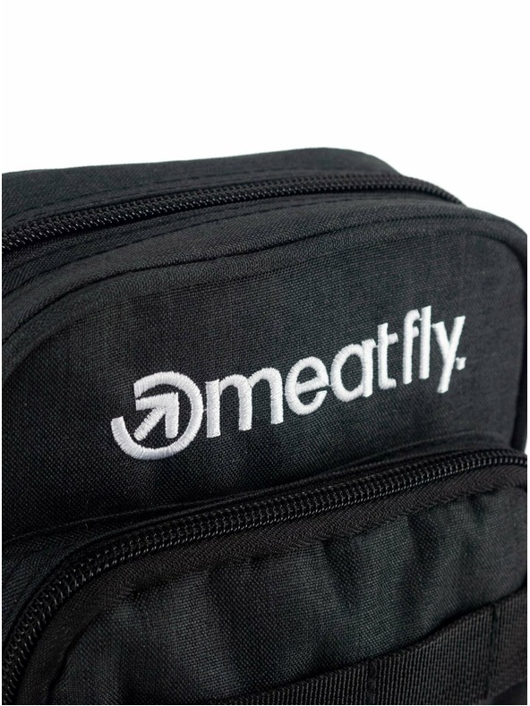 Meatfly Meatfly pánská kabelka Hardy Charcoal | Šedá | Objem 1,5 L