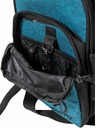 Meatfly Meatfly pánská kabelka Hardy Petrol Heather | Modrá | Objem 1,5 L