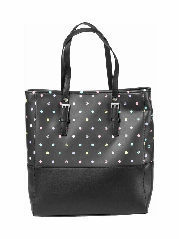 Meatfly Meatfly kabelka Slima Color Dots | Puntíky | Objem 12 L