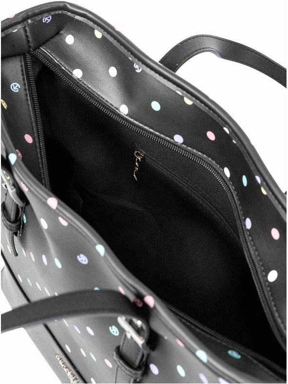 Meatfly Meatfly kabelka Slima Color Dots | Puntíky | Objem 12 L