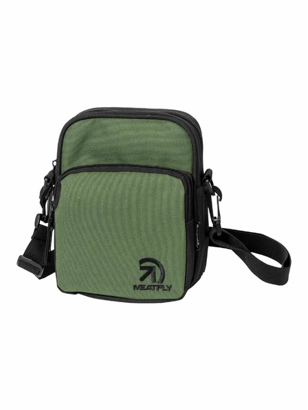 Meatfly Meatfly pánská kabelka Hardy Dark Olive | Zelená | Objem 1,5 L