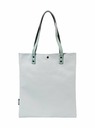 Meatfly Meatfly kabelka Janie Mint / Light Grey | Modrá | Objem 3 L