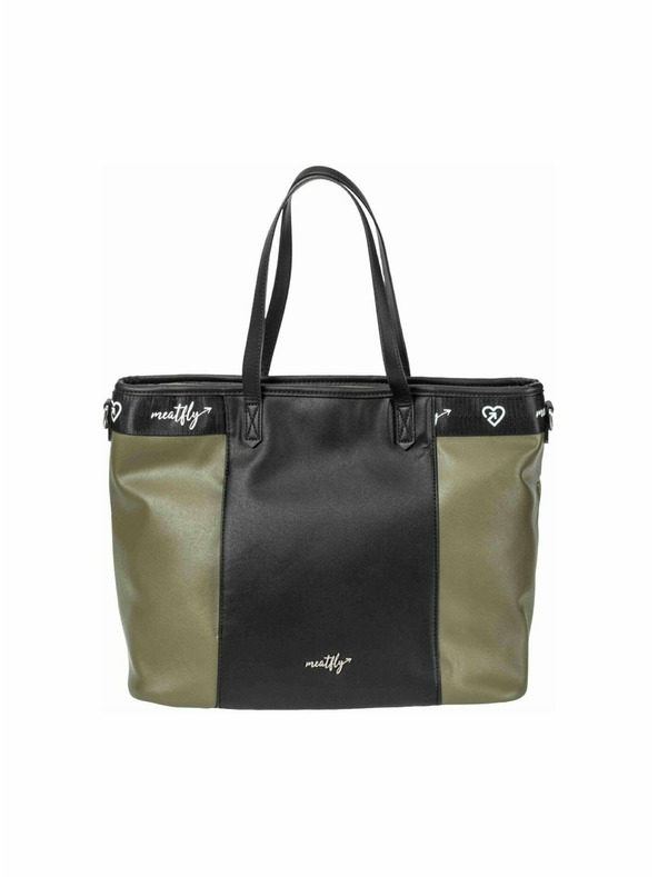 Meatfly Meatfly kabelka Gisel Olive | Zelená | Objem 22 L
