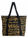 Meatfly Meatfly plážová kabelka X Pura Vida Skye Yellow/Black | Žlutá | Velikost