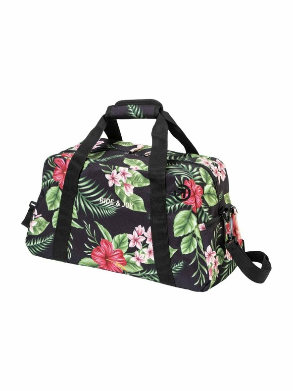 Meatfly Meatfly cestovní taška Mavis Tropical Black | Černá | Objem 26 L