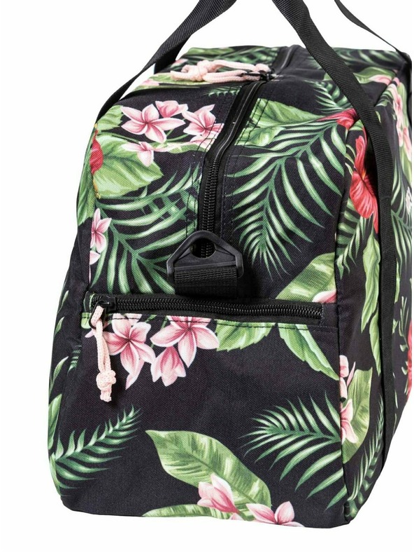 Meatfly Meatfly cestovní taška Mavis Tropical Black | Černá | Objem 26 L