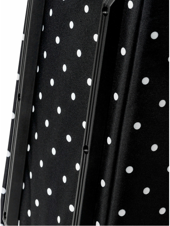 Meatfly Meatfly cestovní taška Gail White Dot/Powder Pink 42 L | Bílá | Objem 42 L