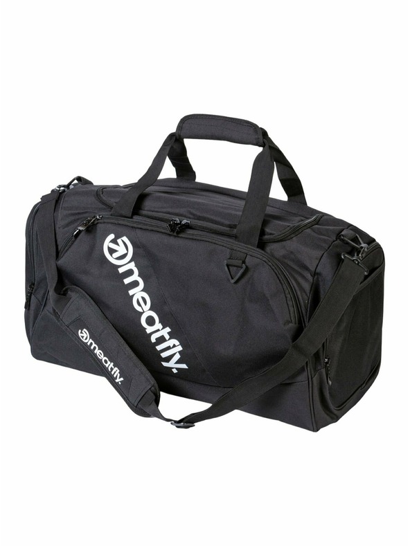 Meatfly Meatfly cestovní taška Rocky Black | Černá | Objem 30 L