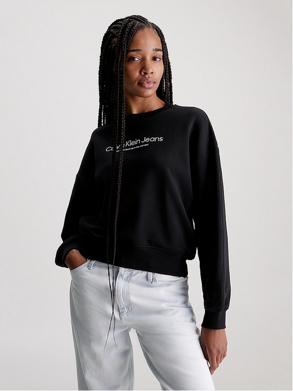 Calvin Klein Dámská černá mikina Calvin Klein