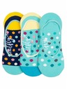 Meatfly Meatfly ponožky Low Socks Gift Pack Ocean Blue | Modrá | Velikost