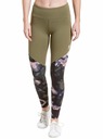 Meatfly Meatfly dámské legíny Arabel Olive/Storm Camo Pink | Zelená | Velikost