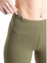 Meatfly Meatfly dámské legíny Arabel Olive/Storm Camo Pink | Zelená | Velikost