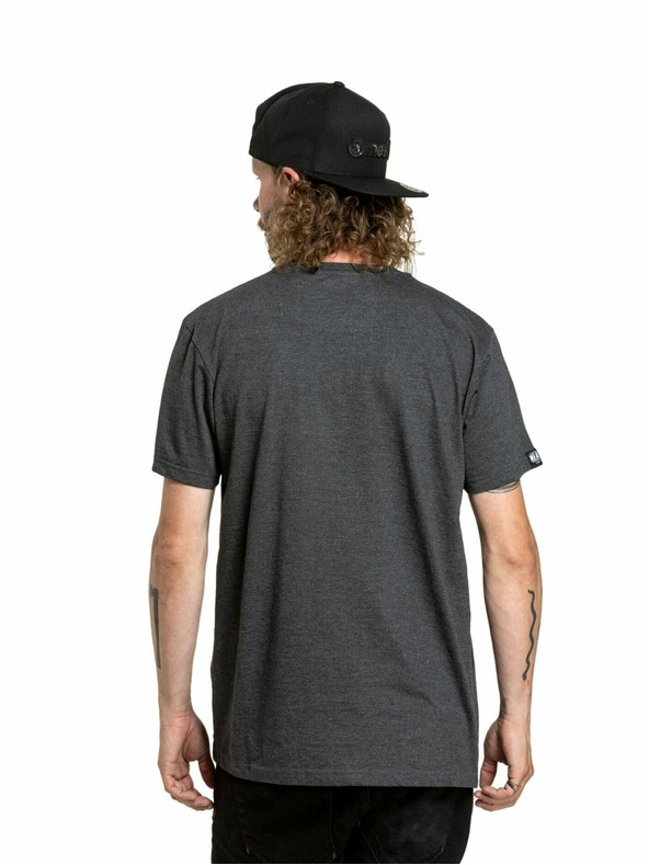 Meatfly Meatfly pánské tričko Arrow Charcoal Heather | Šedá | Velikost