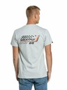 Meatfly Meatfly pánské tričko Racing Spirit Stone | Hnědá | Velikost S | 100% bavlna