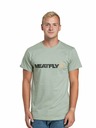 Meatfly Meatfly pánské tričko Logex Mossy Green | Zelená | Velikost S | 100% bavlna