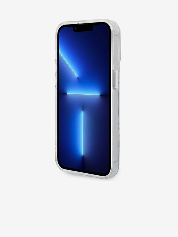 Karl Lagerfeld Karl Lagerfeld IML Karl and Choupette NFT MagSafe Zadní Kryt pro iPhone 14 Pro Max Transparent
