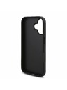 Karl Lagerfeld Karl Lagerfeld PU Saffiano Karl and Choupette Zadní Kryt pro iPhone 16 Black