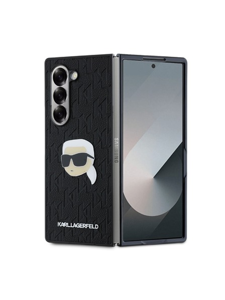 Karl Lagerfeld Karl Lagerfeld PU Saffiano Monogram Karl Head Zadní Kryt pro Samsung Galaxy Z Fold 6 Black