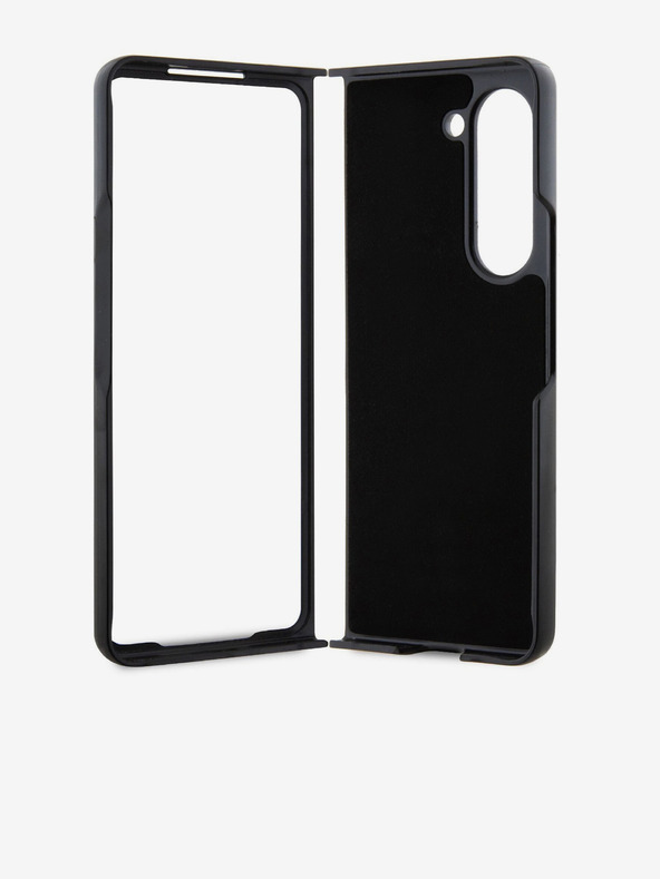 Karl Lagerfeld Karl Lagerfeld PU Saffiano Karl and Choupette NFT Zadní Kryt pro Samsung Galaxy Z Fold 5 Black