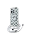Karl Lagerfeld Karl Lagerfeld IML Monogram Crossbody K&CH Heads MagSafe Zadní Kryt pro iPhone 14 Pro Max Transparent