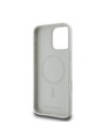 Karl Lagerfeld Karl Lagerfeld Liquid Silicone K&CH Heads MagSafe Zadní Kryt pro iPhone 16 Pro Beige