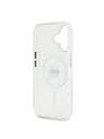 Karl Lagerfeld Karl Lagerfeld IML Karl Head Metal Frame MagSafe Zadní Kryt pro iPhone 16 Transparent