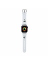 Karl Lagerfeld Karl Lagerfeld Karl and Choupette Head NFT Řemínek pro Apple Watch 38/40/41 White