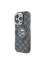 Karl Lagerfeld Karl Lagerfeld IML Monogram K&CH Heads MagSafe Zadní Kryt pro iPhone 16 Pro Max Black